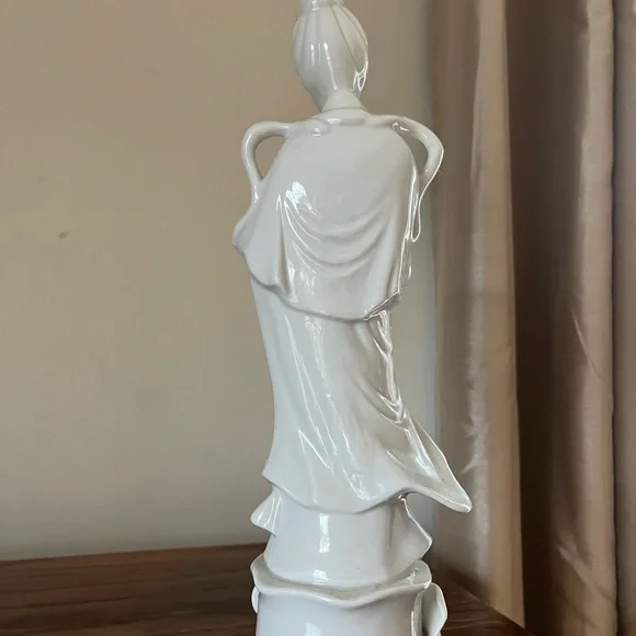 🌻Vintage white porcelain Homco Asian Goddess - Picture 4 of 14